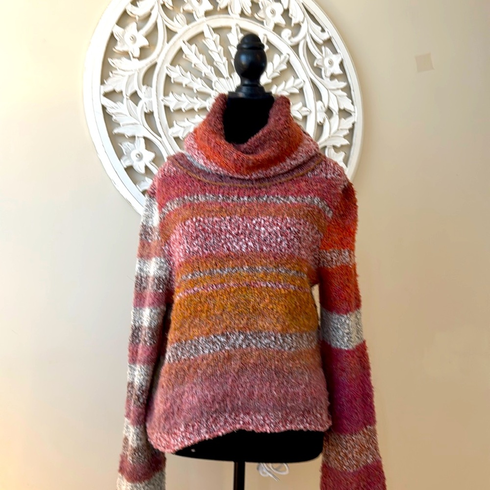 Free People cowl neck sweater